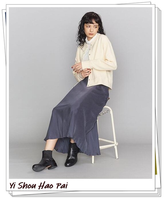 白色開衫的秋季輕熟風搭配示範!3種長度24例穿搭look分享 白色開衫的秋季輕熟風搭配示範!3種長度24例穿搭look分享