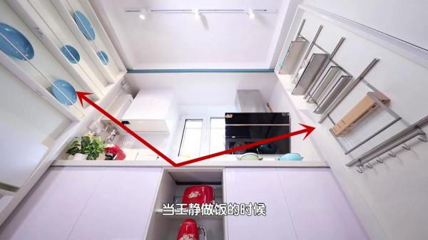 開放式廚房吸引不到我了，定製2張櫃門把廚房封起來，眼不見為淨