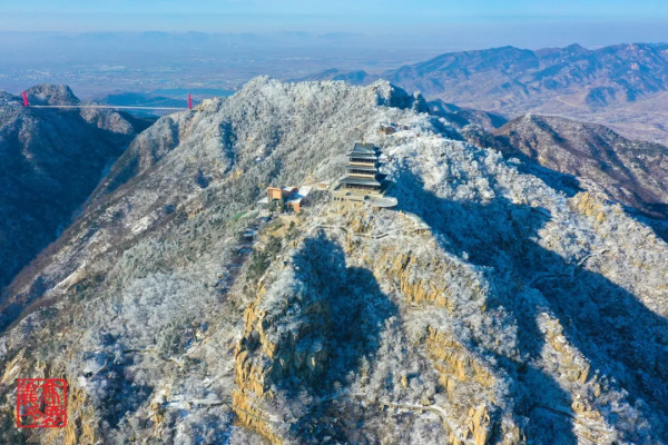 冰雪仙境，看天蒙山玉樹瓊花