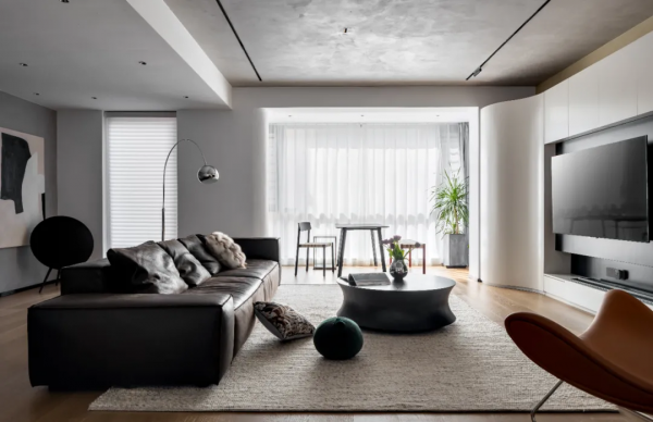 142㎡現代北歐風格新房裝修，有溫度的臥室愛了