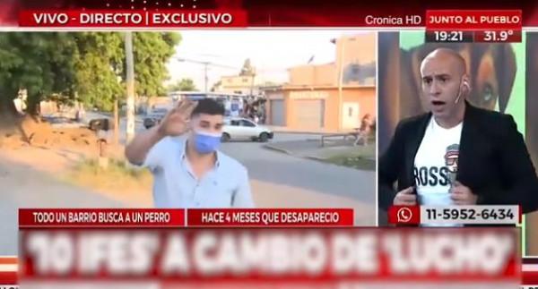 阿根廷記者得知自家被盜，一小時後，他直播起自家失竊案件