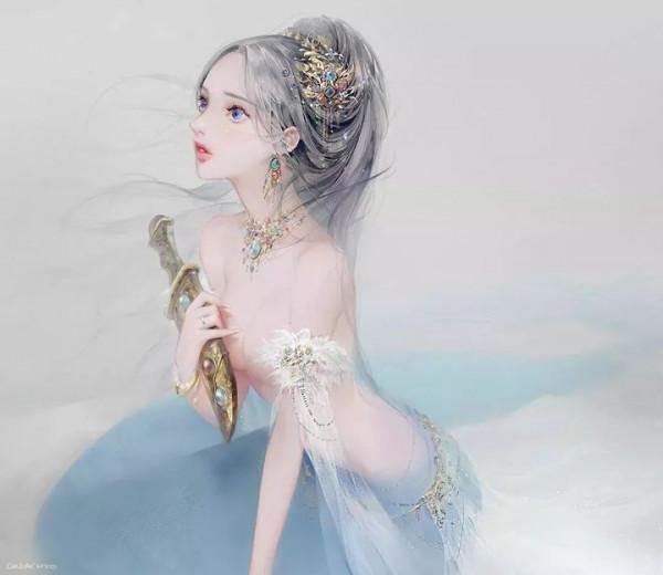 韓國高人氣插畫師，感覺她畫的顏值都逆天了