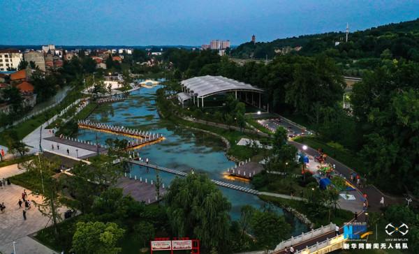 湖北省南漳縣：隱於鬧市中的溼地之美