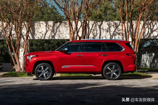 子彈說車丨豐田全尺寸SUV，443馬力，第三代紅杉官圖釋出