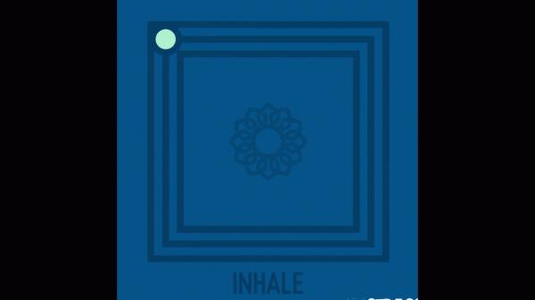 深呼吸的方法有很多，不妨試試這個正方形的呼吸法