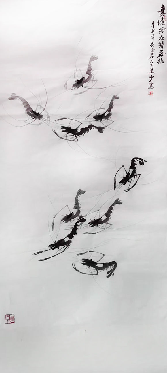 著名畫家胡美雲——畫風飄逸俊秀清新自然