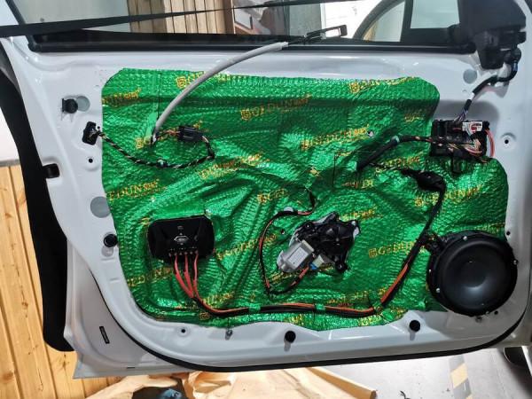 大眾速騰音響改裝，四門喇叭四門隔音快速提升音質