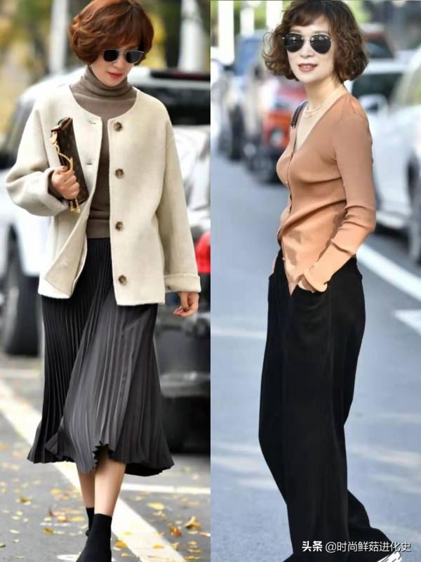 今年流行一種新褲子，叫“蓋住一半鞋”！顯高顯瘦，50、60歲很美