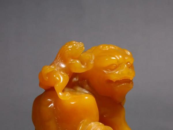 壽山田黃“印章”