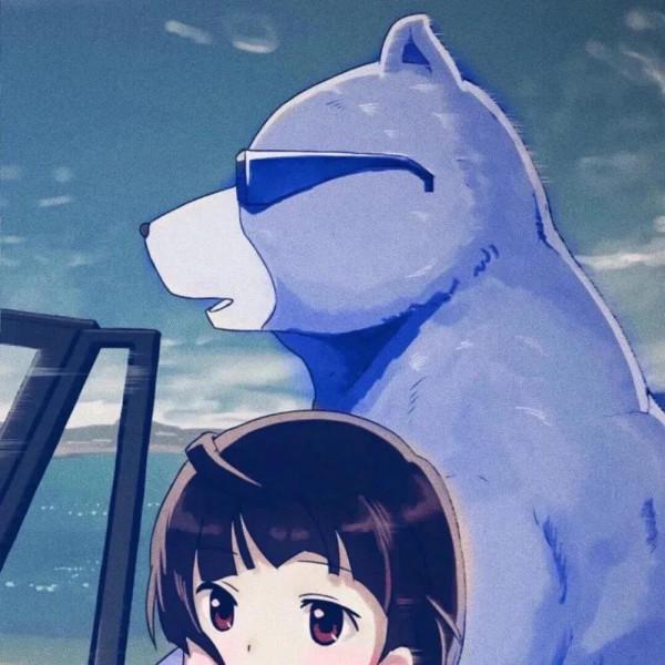 小清新有趣絕美動漫頭像｜我希望睡前最後看到的是你...