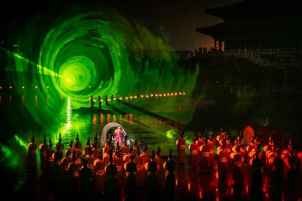 看河南開封清明上河園《大宋·東京夢華》晚會！可免費賞菊、免費夜遊、免費看百場演出