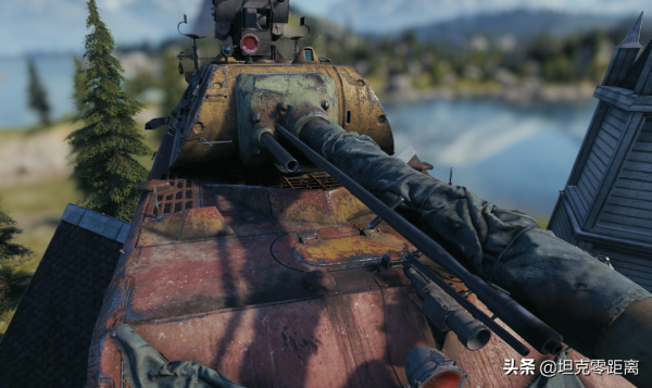 坦克世界 霸道的德系王者 團隊之盾鼠式的“陸地巡航者”風格大圖