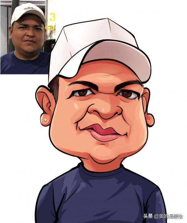 2021年畫的人物肖像漫畫作品精選