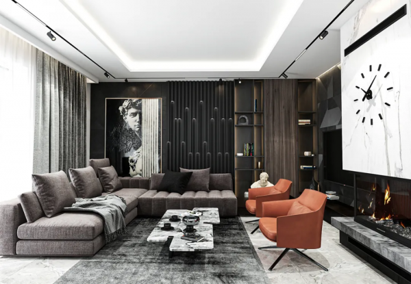 180m²複式公寓設計