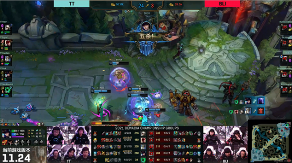 LOL-德杯:Puff南風合作無間豪取五殺,TT戰隊輕取BLI LOL-德杯:Puff南風合作無間豪取五殺,TT戰隊輕取BLI