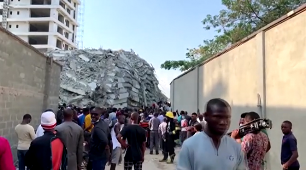 奈及利亞高樓坍塌致百名工人被埋：系在建豪華公寓 百萬美元起價