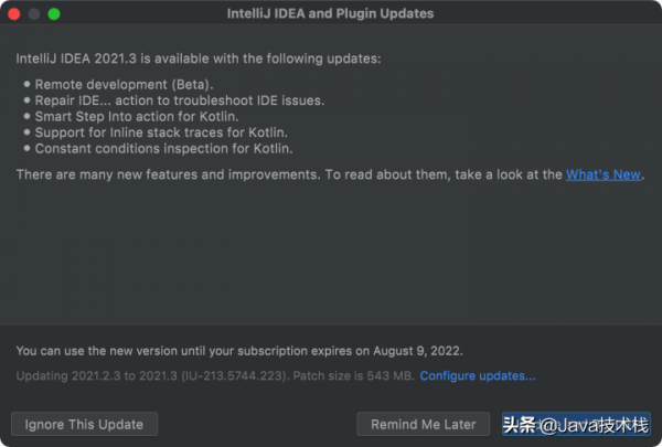 IntelliJ IDEA 2021.3 正式釋出，支援一鍵修復，告別各種疑難雜症