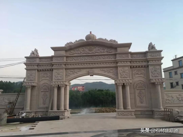 50款別墅石材圍牆大門,奢華大氣 50款別墅石材圍牆大門,奢華大氣