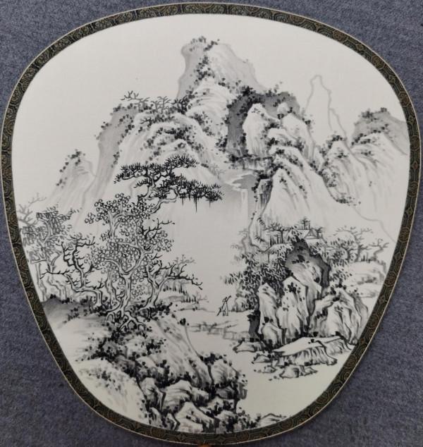 山水小品高畫質步驟圖 技法詳解