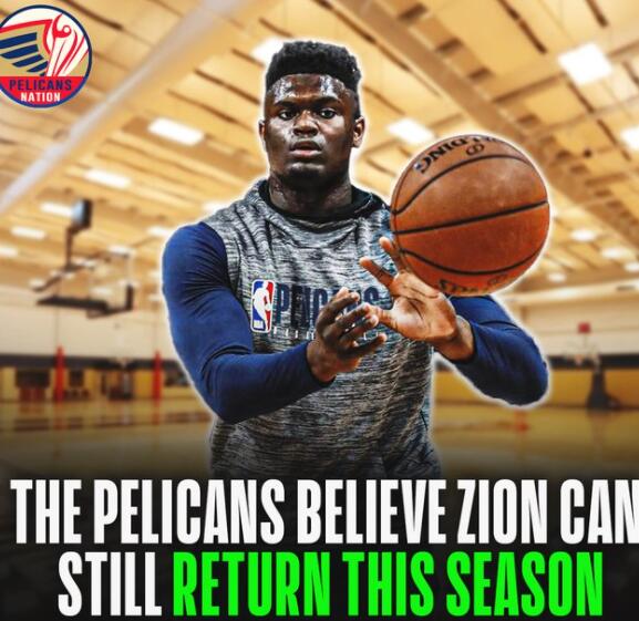 鵜鶘希望錫安-威廉姆森本賽季復出