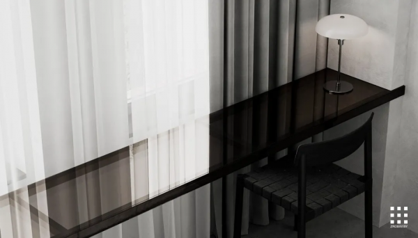 62㎡水泥灰+原木，溫暖舒適