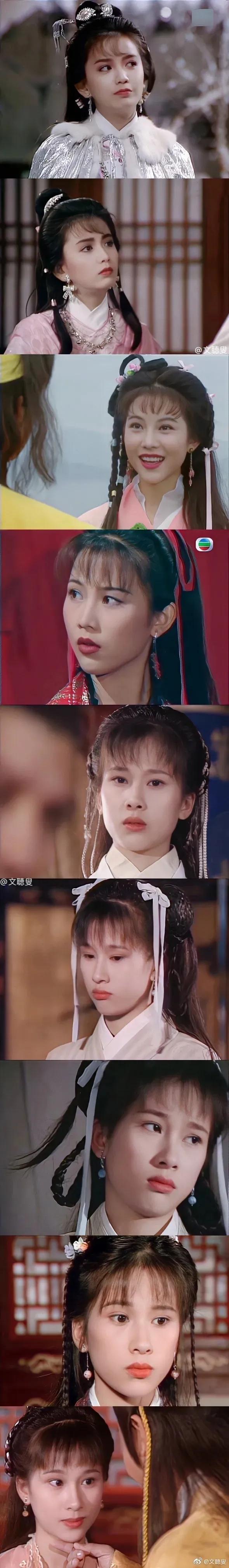 爸媽那個年代古裝扮相就是這樣啊，每個姐姐都好看