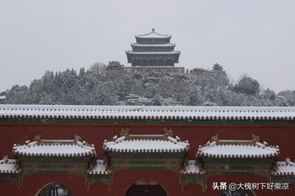 景山壽皇殿，被低估的雪景拍攝地，沒有約到故宮，來這裡