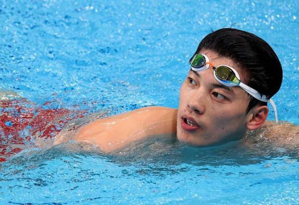 全運會男子4x100米自由泳接力:汪順率浙江隊奪冠 全運會男子4x100米自由泳接力:汪順率浙江隊奪冠