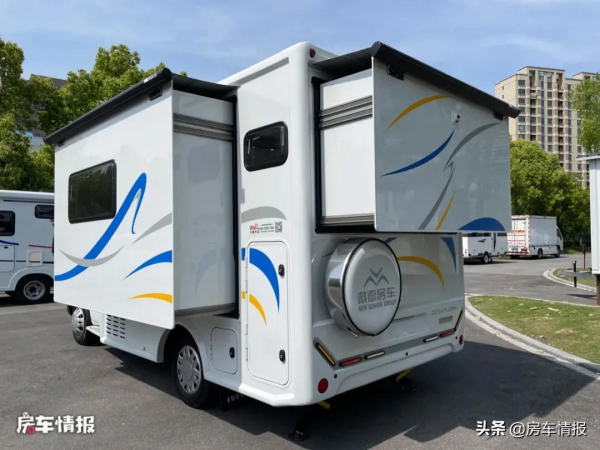 戴德自由風雙拓展房車，大容量水電七天無憂，零下15度也能抗得住