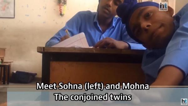 印度連體雙胞胎剛出生就被遺棄，如今一起找到工作，拿雙份工資