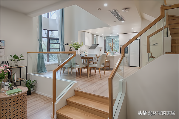走進她家，如沐春風般的清新溫暖，家裡有個會裝修的老婆太幸福了