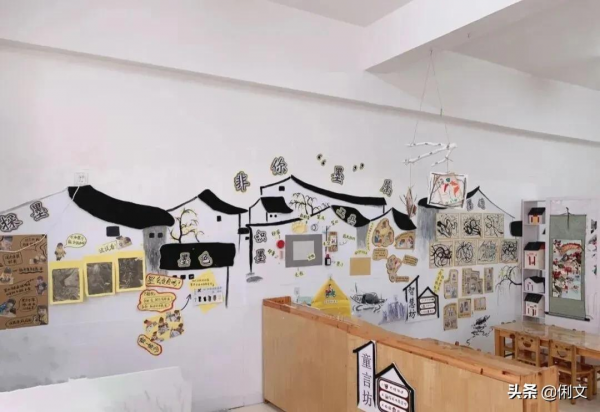 幼兒園新中式環創合集，充滿了江南水鄉的儀式感，孩子們最喜歡了