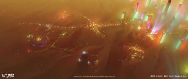 《戰地2042》大量概念圖 火箭發射場原本有洪水