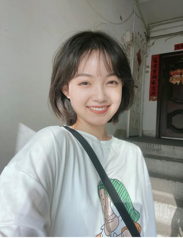 圓臉更合適短髮，4個要點讓你減齡又顯瘦，還有少女的元氣氛圍感