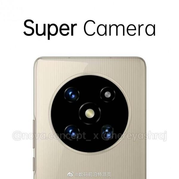 華為Mate 50渲染圖曝光，星環攝像頭，搭載驍龍8晶片