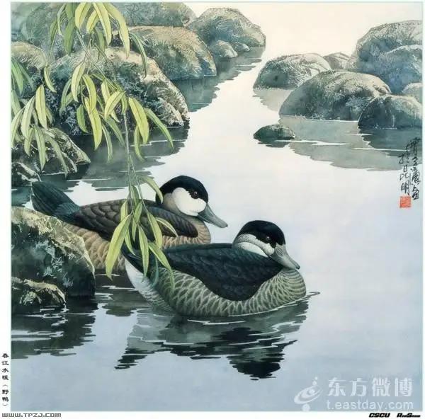 中國動植物畫第一人，曾孝濂極品工筆畫