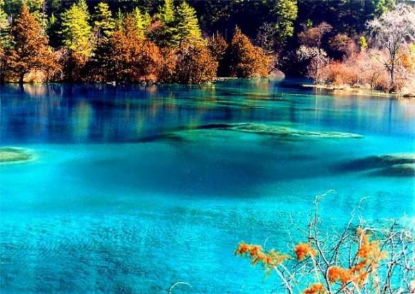 分享~九寨溝 碧水藍天 天然唯美