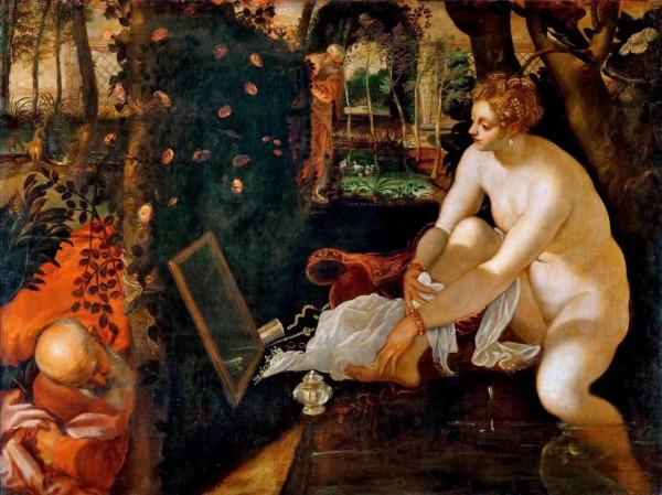 文藝復興時期大師經典作品《蘇珊娜與老者》 文藝復興時期大師經典作品《蘇珊娜與老者》