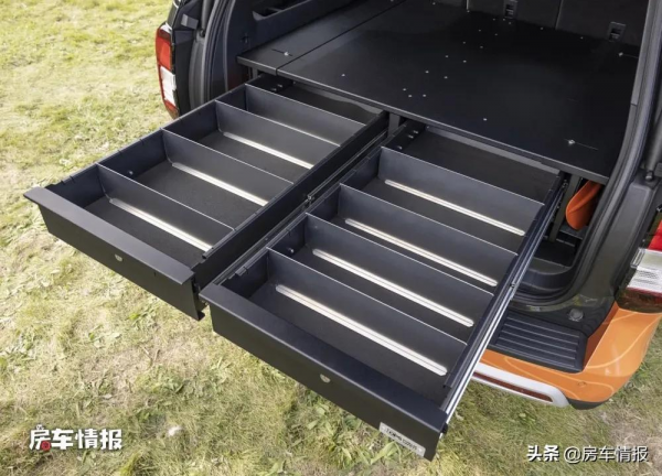 新款福特徵服者變身露營車，3.5T動力夠猛，搭配移動廚房做飯香