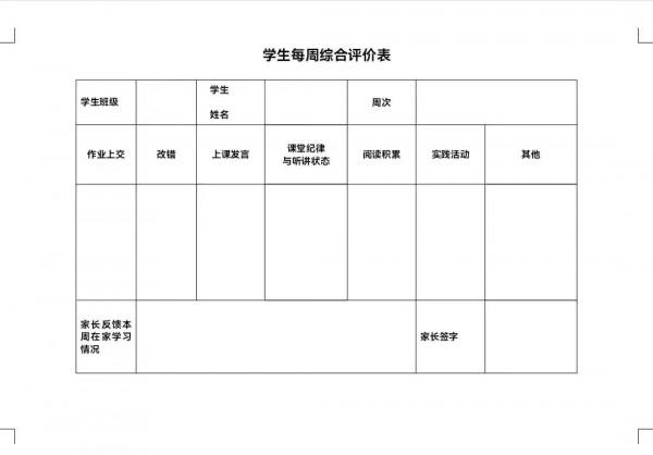 教師日常實用的18個表格(終結版) 教師日常實用的18個表格(終結版)