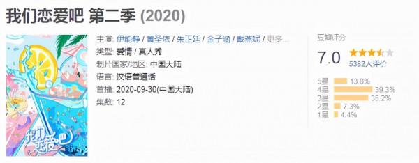 《我們戀愛吧3》官宣嘉賓陣容，伊能靜攜三人留任，張繼科成新人