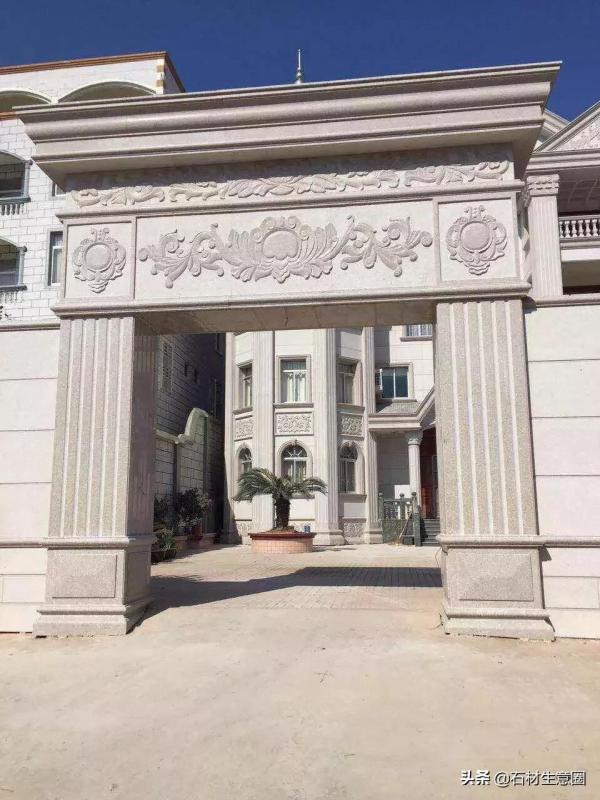 50款別墅石材圍牆大門,奢華大氣 50款別墅石材圍牆大門,奢華大氣