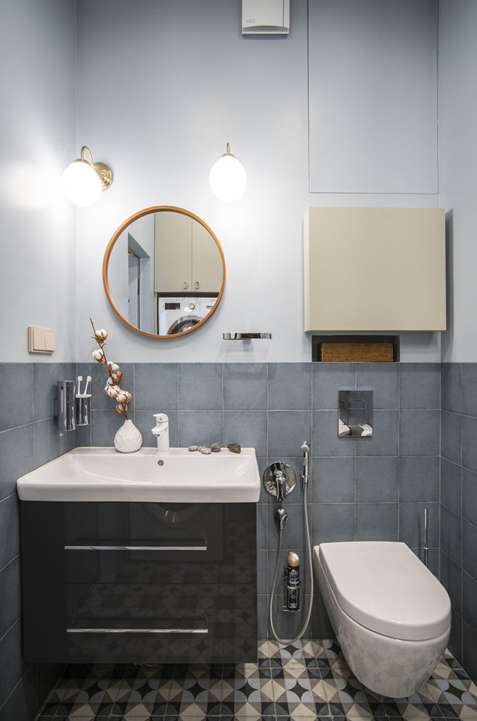 58㎡一室變兩室，廚房做隔斷微型客廳，還有整面牆大衣櫃，超羨慕