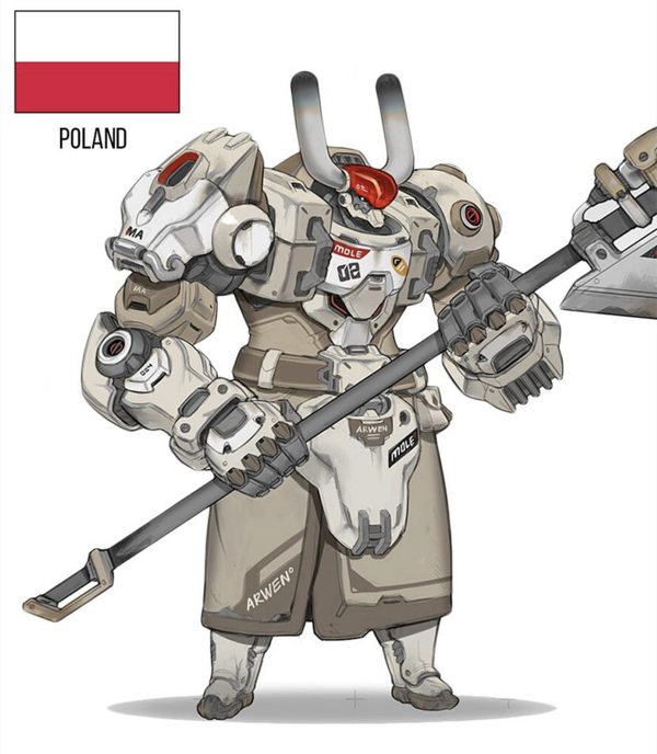 不同國家的人物立繪，這次畫師終於鼓起勇氣畫了中國，你喜歡嗎