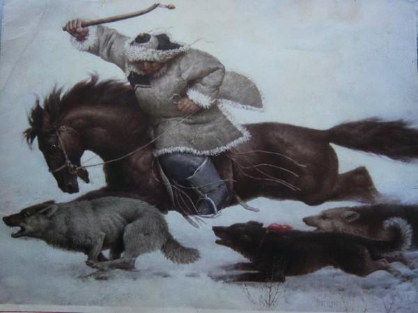 草原上馬群的故事:老馬王被驅逐,在暴雪夜引開狼群,凍死在河裡 草原上馬群的故事:老馬王被驅逐,在暴雪夜引開狼群,凍死在河裡