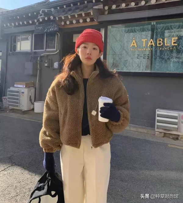 棉服+豆腐褲，毛衣+闊腿褲，冬天巨in穿搭