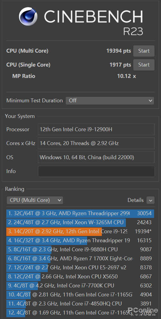 12代酷睿移動版效能如何？我們進行了專項體驗