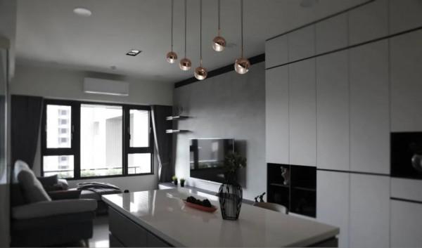 都市單身青年不容錯過的85㎡現代宅，真的太太太有個性了