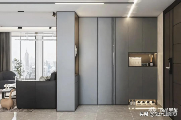 130㎡現代輕奢，真的從玄關美到浴室，看完走不動了