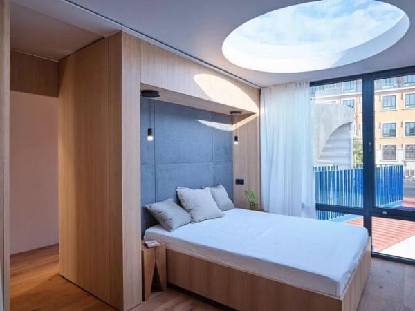 欣賞工業風的集裝箱別墅